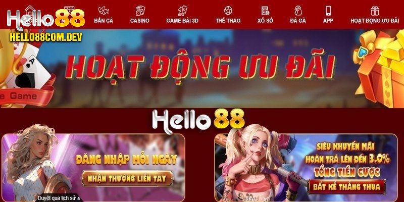 Nhiều chương trình ưu đãi khi tham gia cá cược tại sảnh game bài